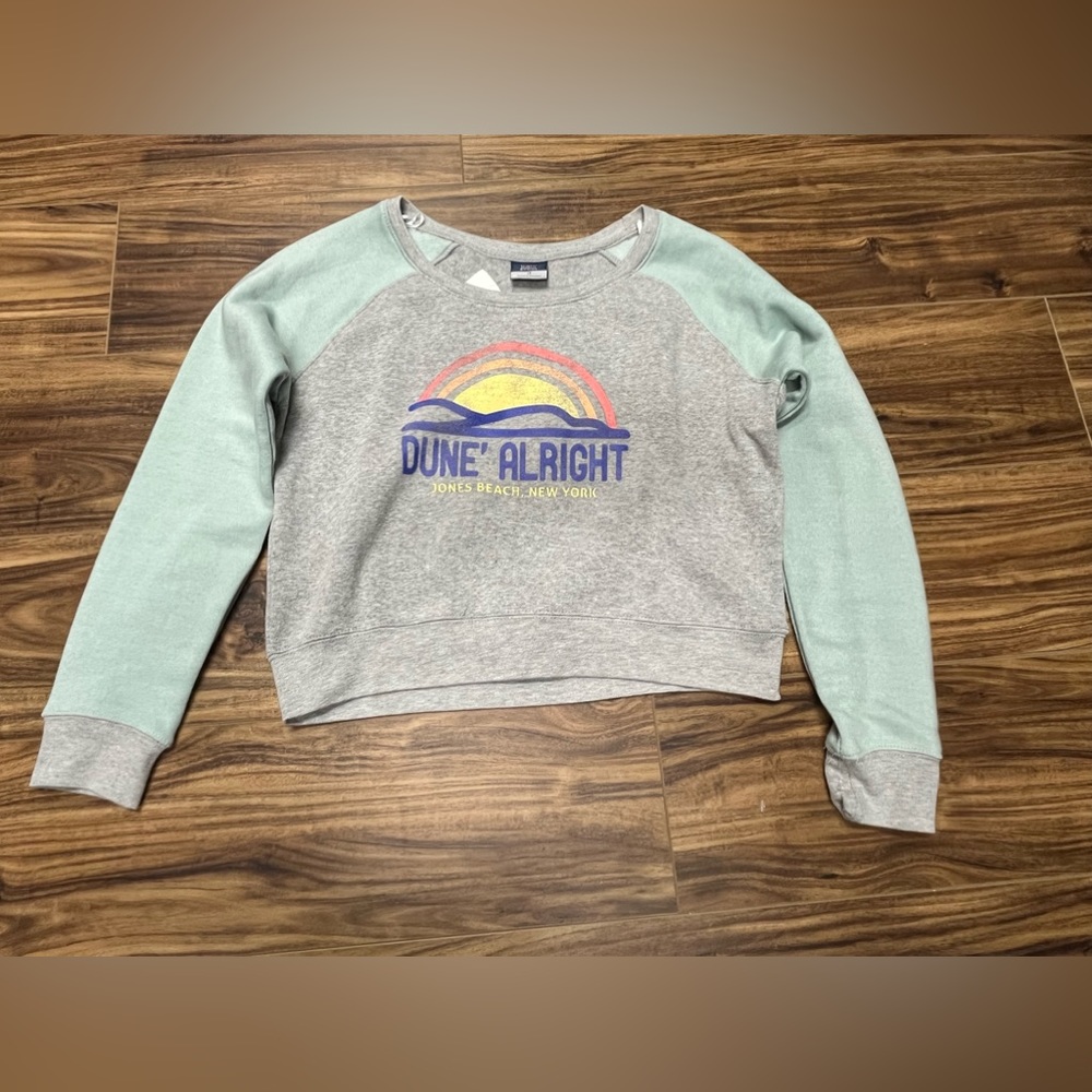 MV Sport Dune’ Alright Jones Beach crop sweatshirt New